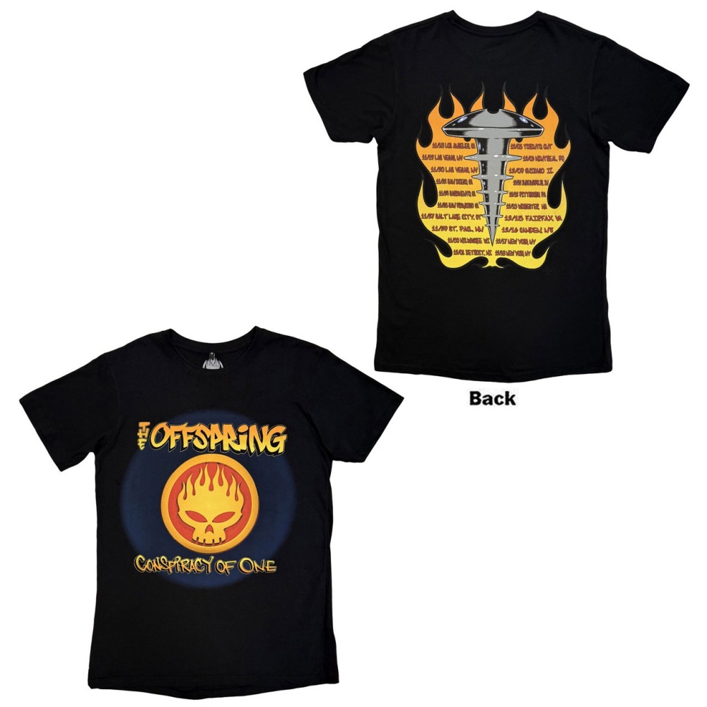 The Offspring - Conspiracy Of One Tour '00 Mens Tshirt - Black | Attit